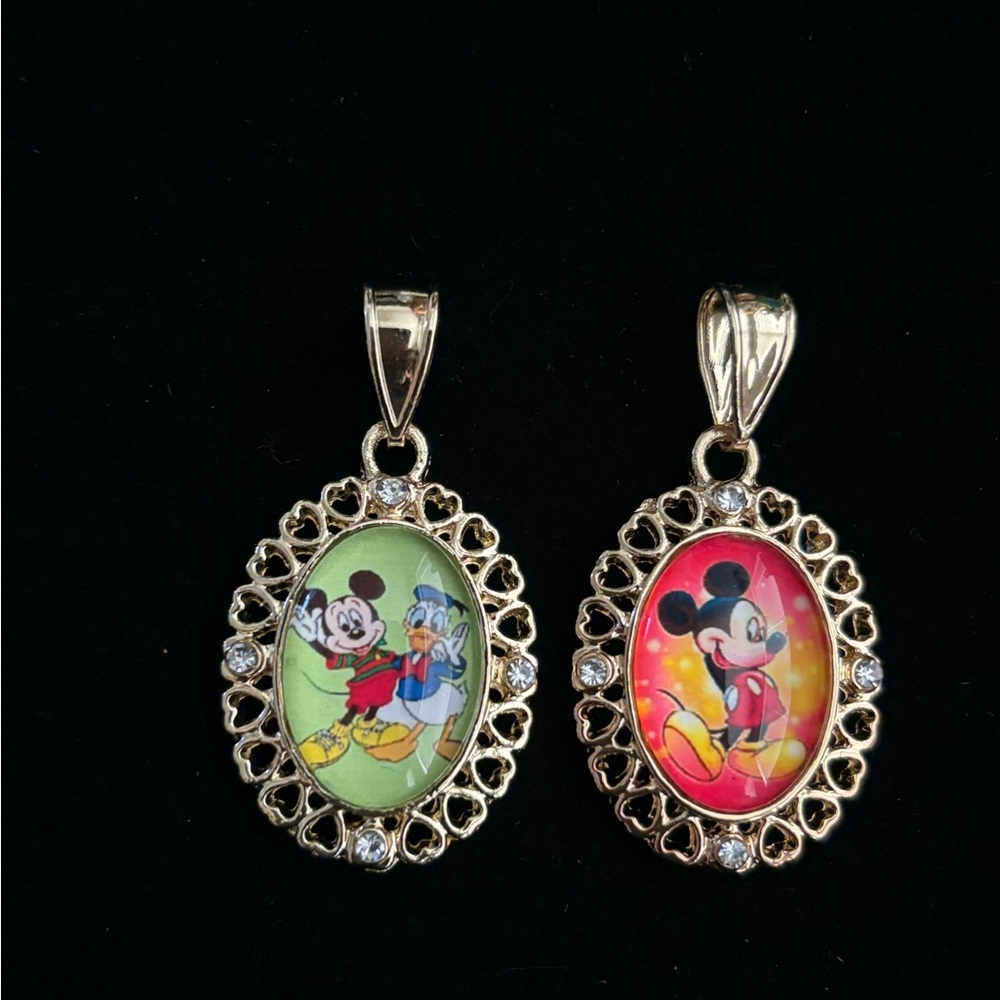 Gold plated pendants